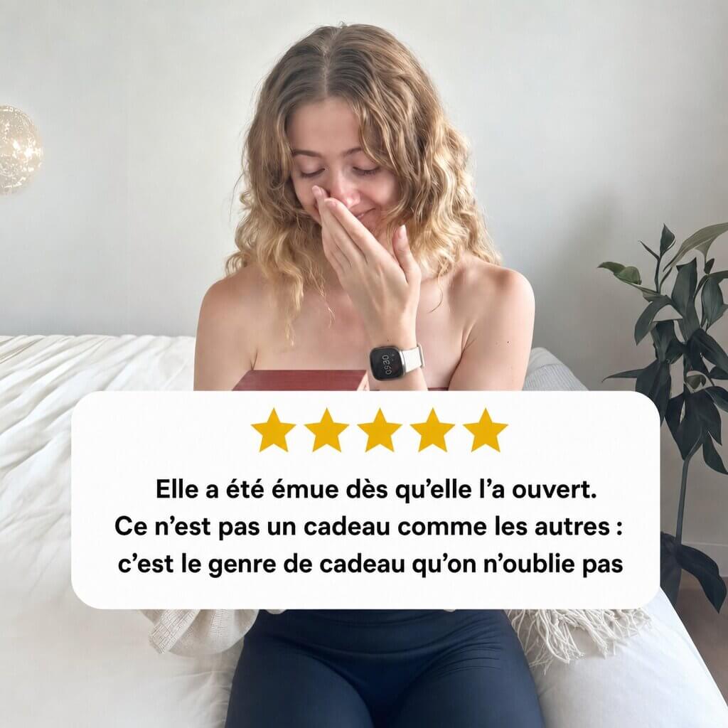 Bracelet infini et cœur gravé pour votre petite-fille