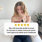 Bracelet infini et cœur gravé pour votre petite-fille
