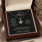 Collar de corazón para mi mujer — Te querré siempre