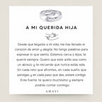 Anillo Abrazo para mi Hija