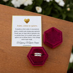 Anillo «J♡der, cómo te quiero»