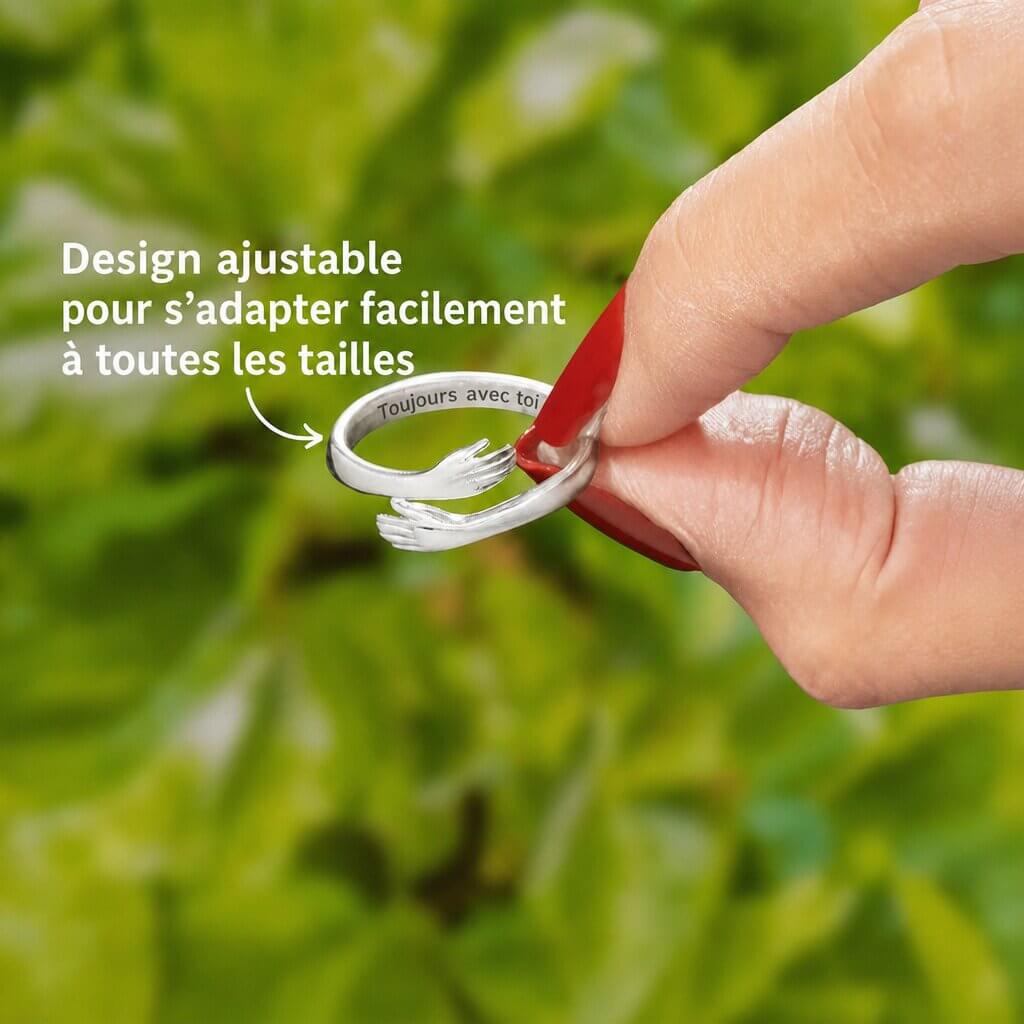 Bague étreinte pour ma petite-fille