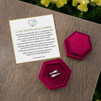 Bague étreinte pour ma petite-fille